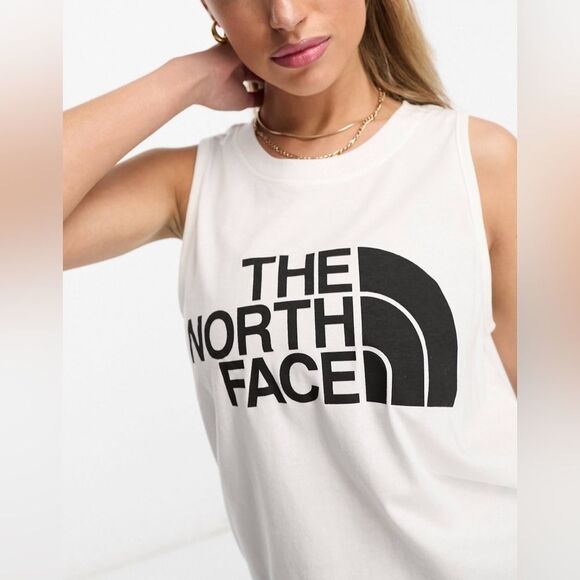 The North Face Half Dome Tank Top In White - Picture 2 of 5